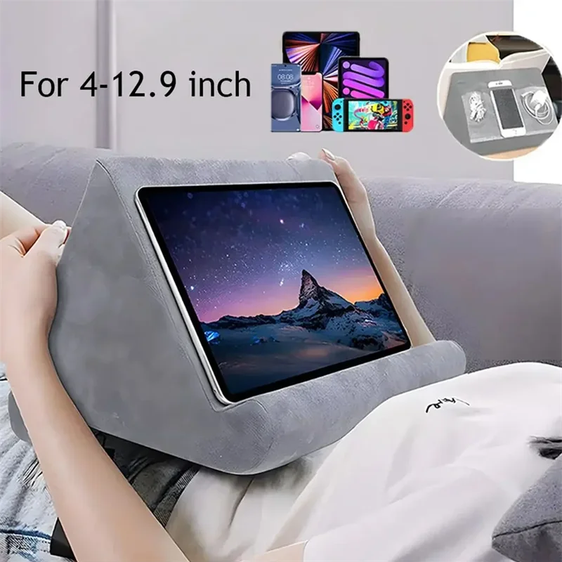 Sponge Pillow Tablet Stand Stands for Ipad Samsung Huawei Tab Multifunction Reading Laptop Holder Support Bed Tablet Bracket