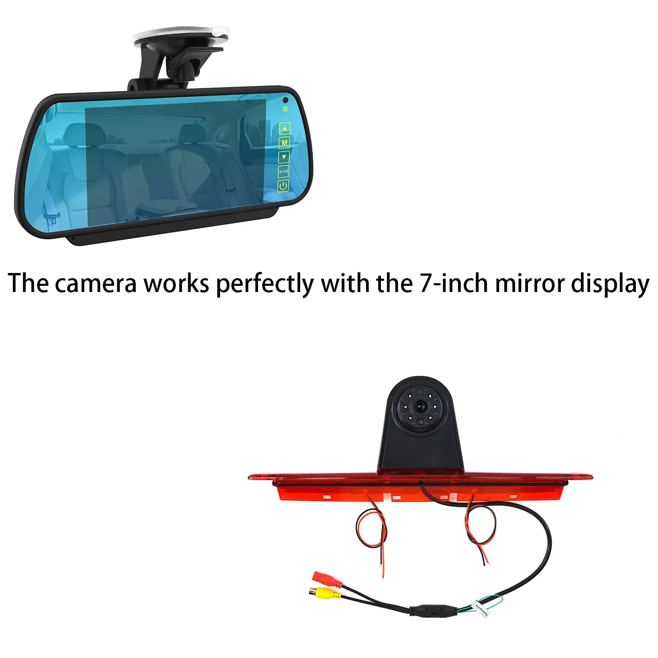 

car brake lights Rear view reverse camera Mercedes-Benz Dash W906 Volkswagen Clavier T5/T6