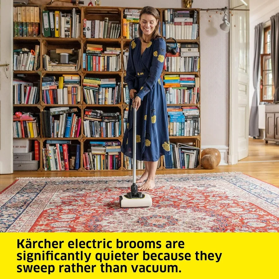 مكنسة أرضية كهربائية KB 5، للسجاد والأرضيات الصلبة والبلاط، خفيفة الوزن ولاسلكية، مثالية للفراء والشعر والأوساخ #2