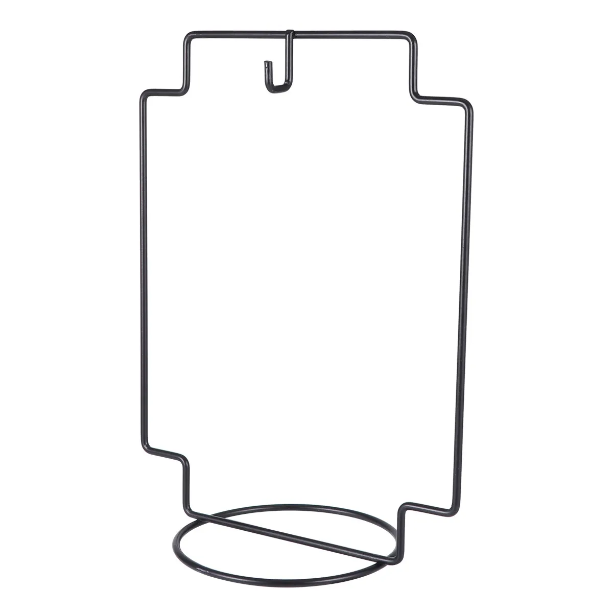 2Pcs Iron Micro Landscape Bottle Hanging Rack Hook Design Space Saving Desktop Windowsill Kitchen Balcony Garden Display Shelf