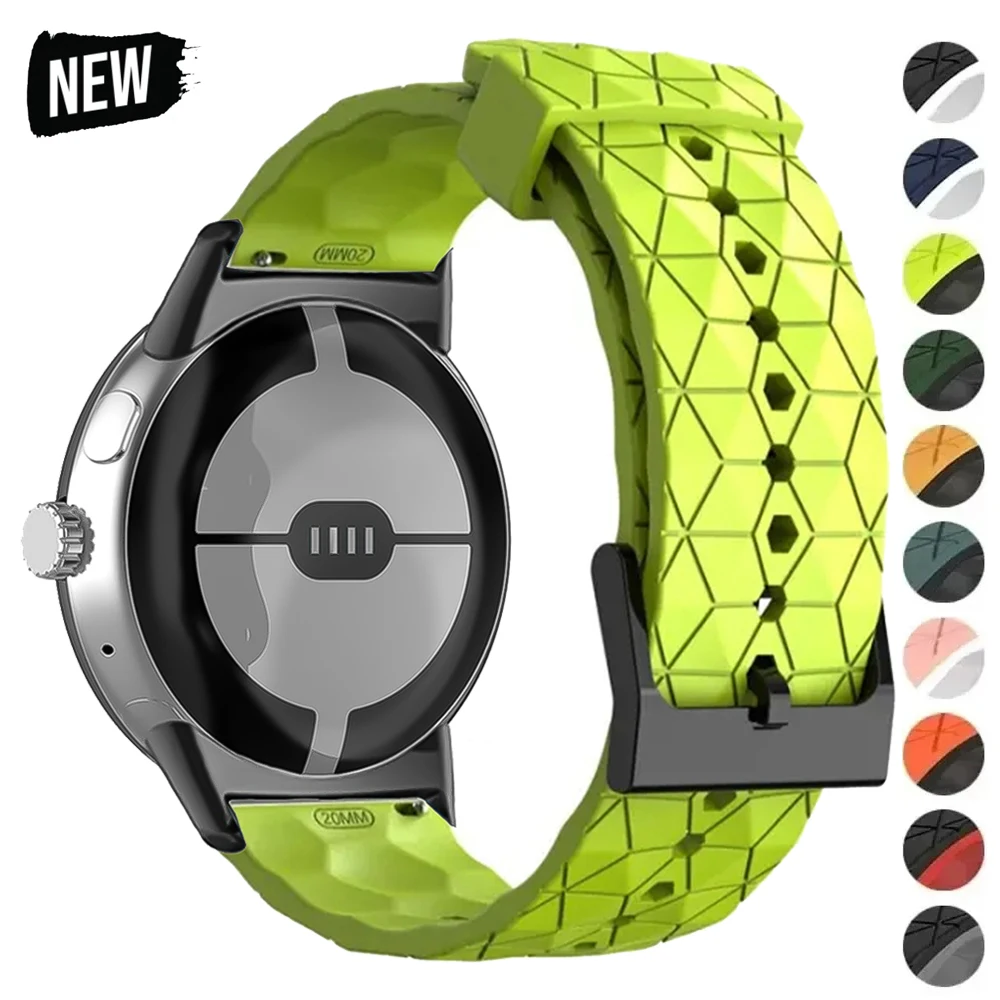 Silikonarmband für Google Pixel Watch 3 45 mm Uhrenarmband Correa Ersatz für Pixel Watch 3 2 1 41 mm Sportarmband-Zubehör