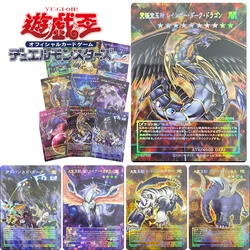 Yu-Gi-Oh! Advanced Crystal Beast Rainbow Dark Dragon DIY Homemade Bronzing Game Toys Collection Card Christmas Birthday Gift