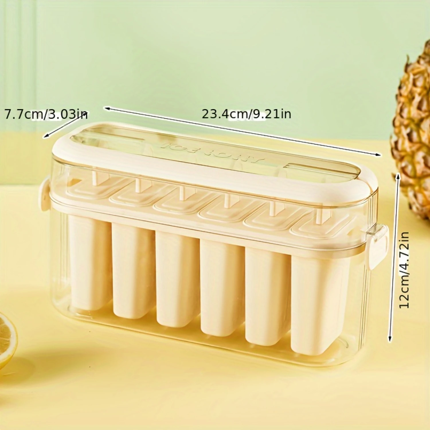 "Creative Kitchen" Summer   Reusable Ice  Maker - Bpa-Free, Perfect For Homemade Ice Cream & Jelly