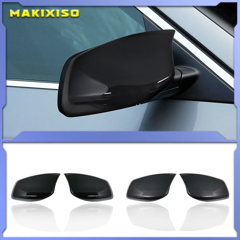 For BMW 5 Series E60 E61 E63 E64 2004-2008 Carbon Fiber Reversing Mirror Housing Rearview Mirror Housings 