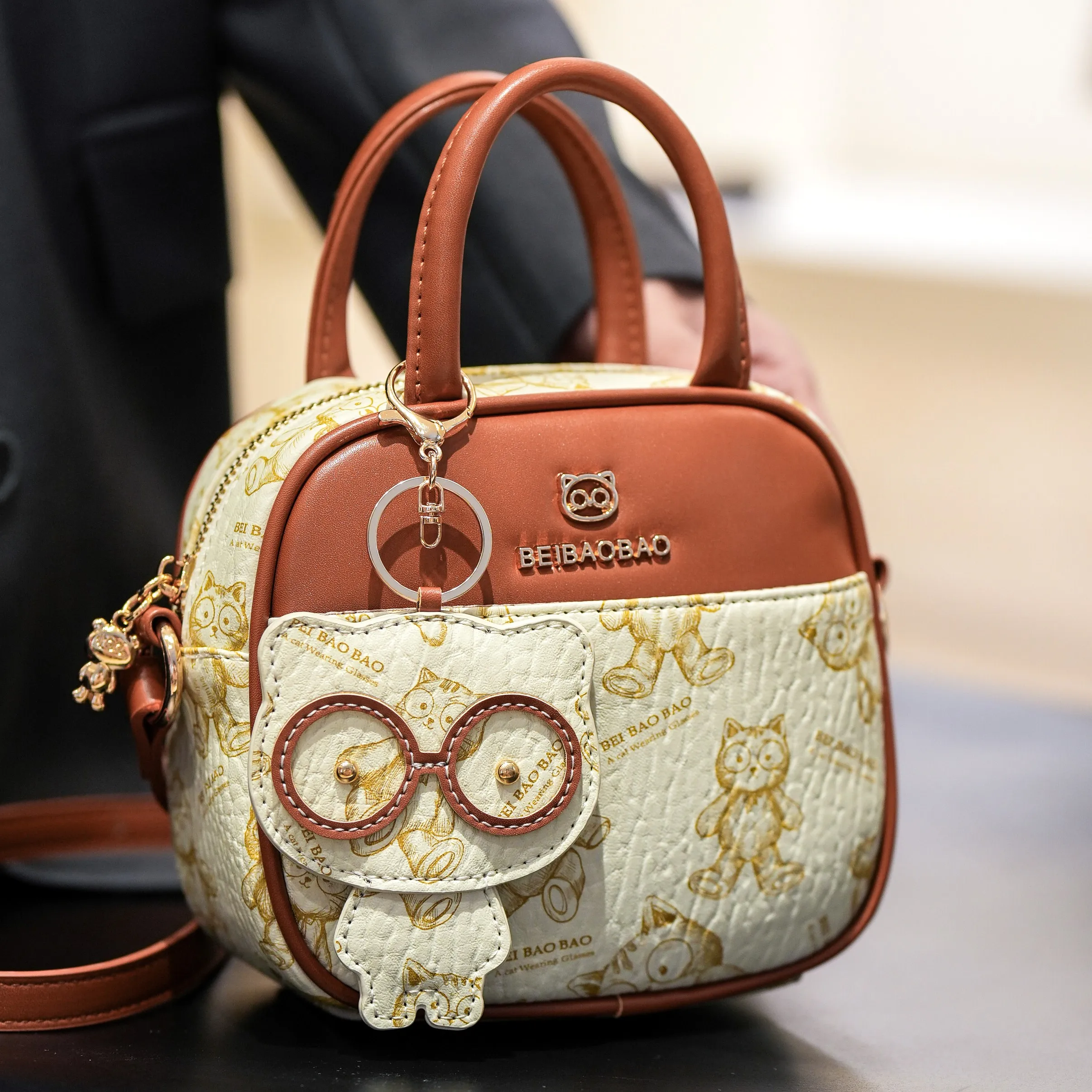 

Fashionable Ladies Handbag Small Square Printed Shoulder Bag for women Elegant Girl Crossbody Bag Stylish Women's Tote purse