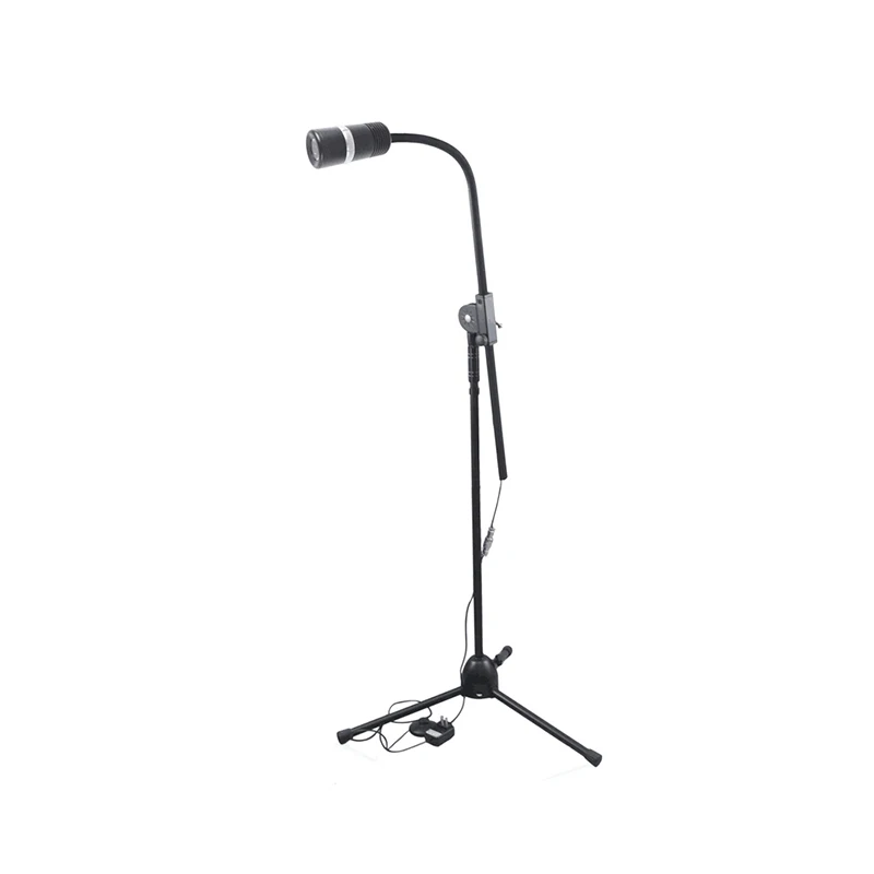 Flexible Height-adjustable LED Medical Dental Examination Light Minor Operation Floor Lamp with Control Panel