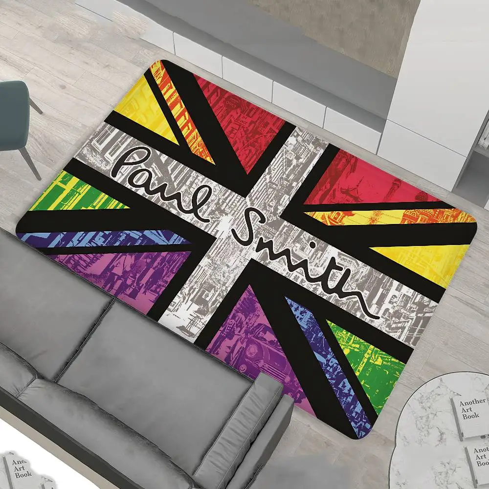 Fashion P-Pauls SmithES cool Room Mats Cheaper Anti-slip Modern Living Room Balcony Printed Household Carpets