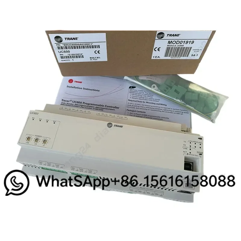 Trane AC Controller MOD01919 UC600 X13651548010 Genuine Replacement Part HVAC System Control Board Module Repair Accessory