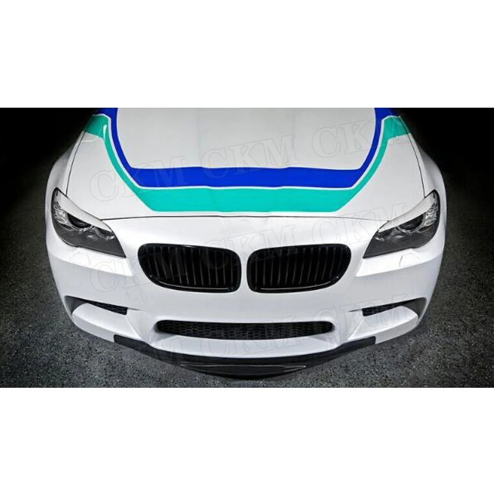 

CKMUUER For BMW 5 Series F10 M5 Original Bumper 2012- 2016 Carbon Fiber Front Lip Chin Spoiler Bumper Shovel Car Styling