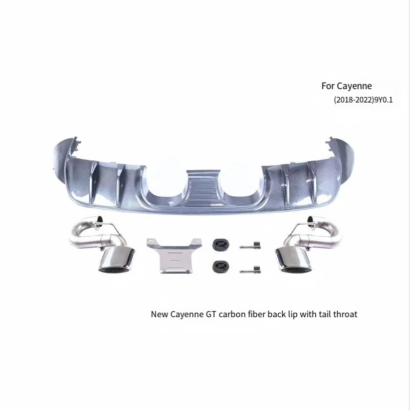 

High quality, low price for 2018-2022 PorscheS Cayenne Turbo GT Upgrade with Carbon Fiber Reinforced Polymer Rear Lip