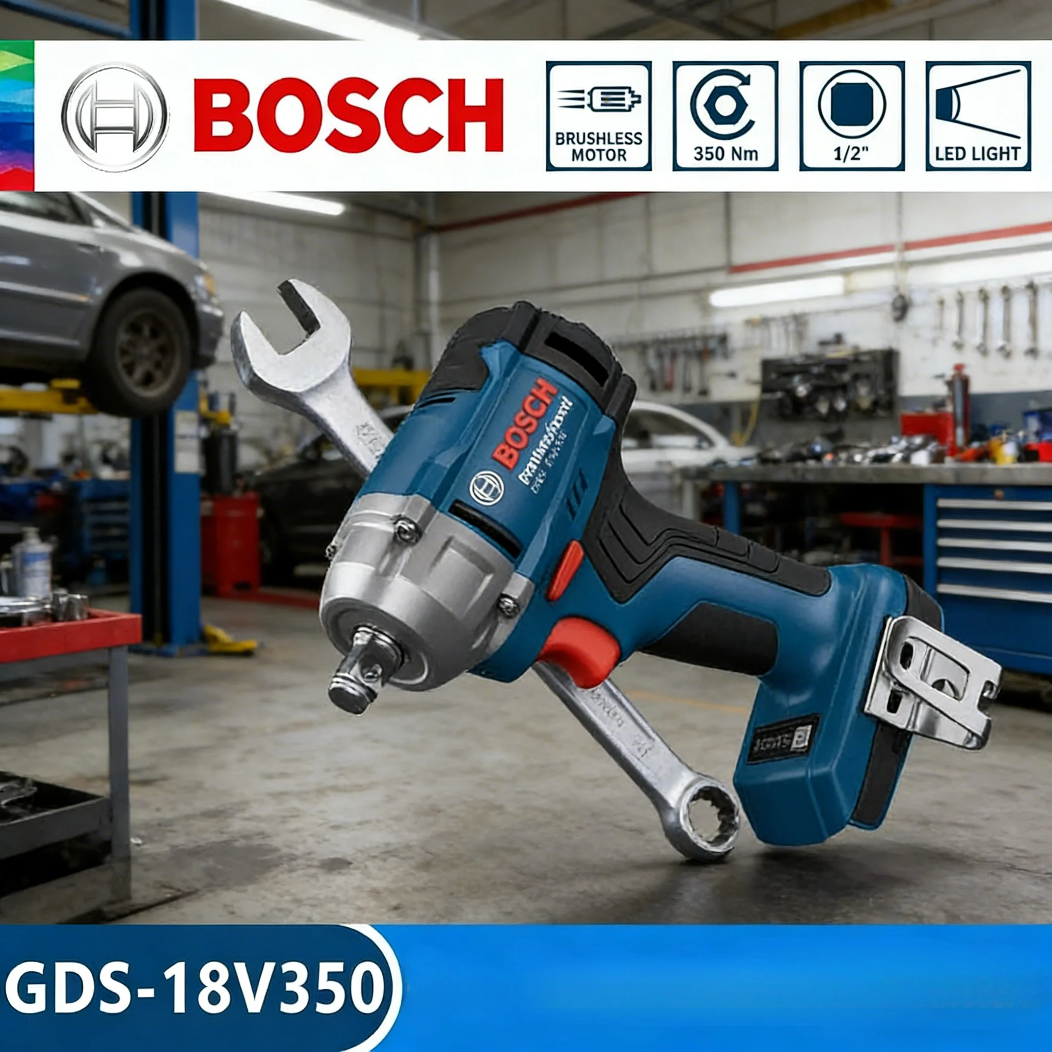 Bosch Gds 18V-350 C…
