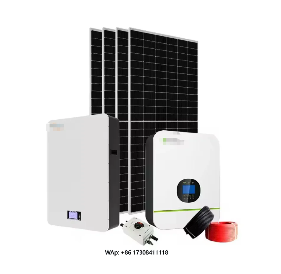 20Kw 10kw 5kw grid-connected hybrid solar system Complete home solar panel power installation system Off-grid solar system