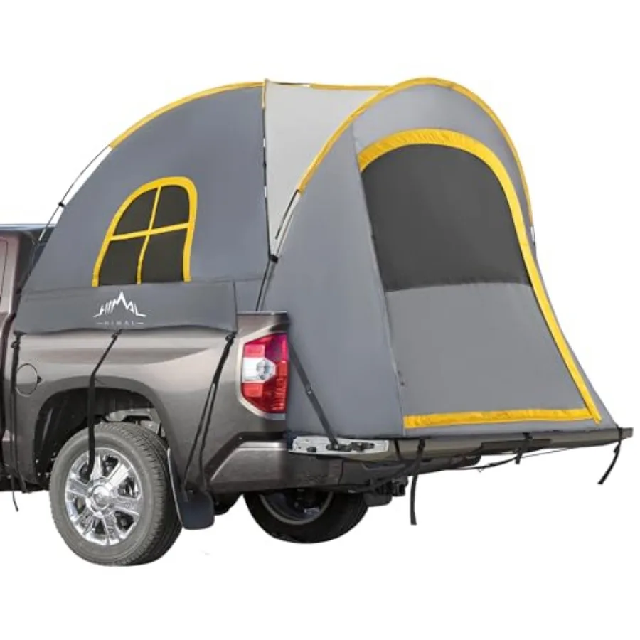

Pickup Truck Tent, Waterproof PU2000mm Double Layer for FT Truck Bed, Portable Bed Tent for Camping