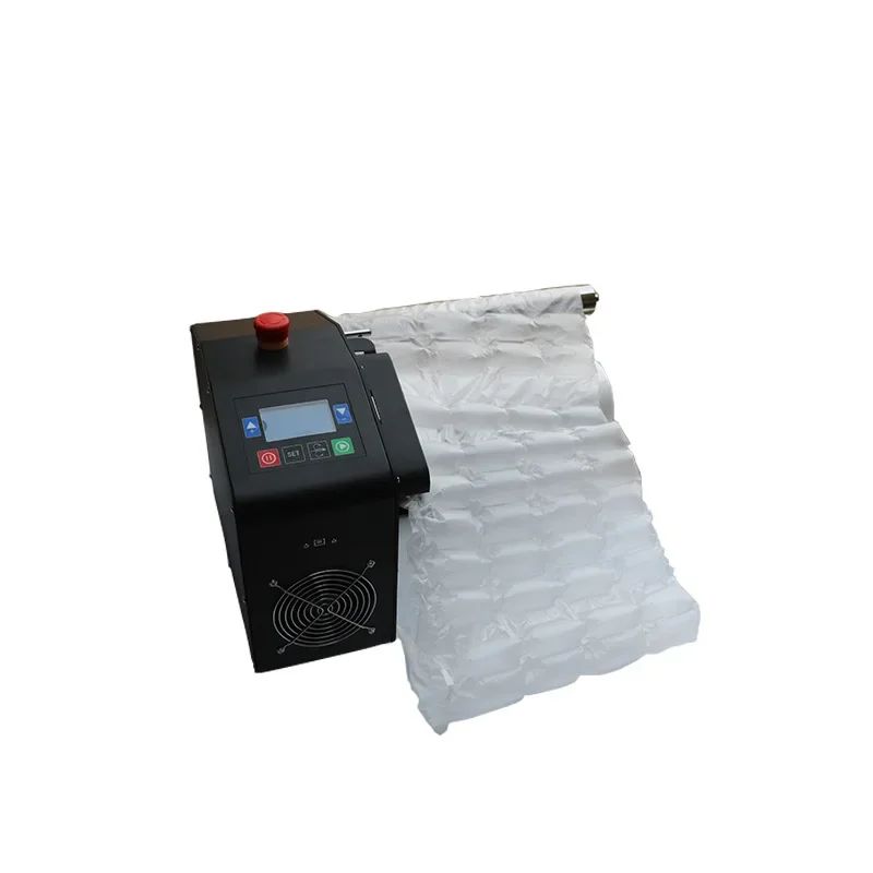 

Industrial high-power logistics buffer packaging air cushion machine automatic inflatable film bubble bag air pillow electric