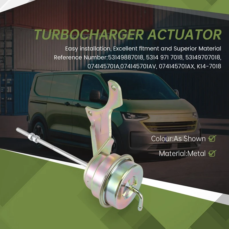 Turbo Charger Turbocharger Actuator For VW T4 Transporter 2.5 TDI AJT AYY ACV AUF AYC 1995-2003 53149887018 074145701A