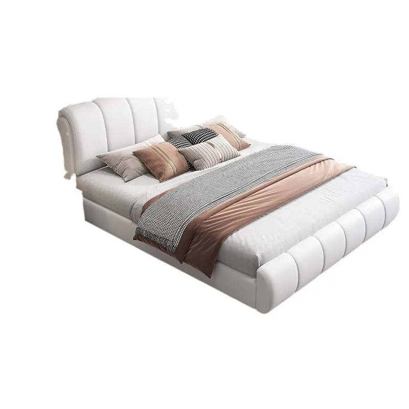 

1.8 meters double bed simple modern 1.5 meters high box storage bedroom home soft