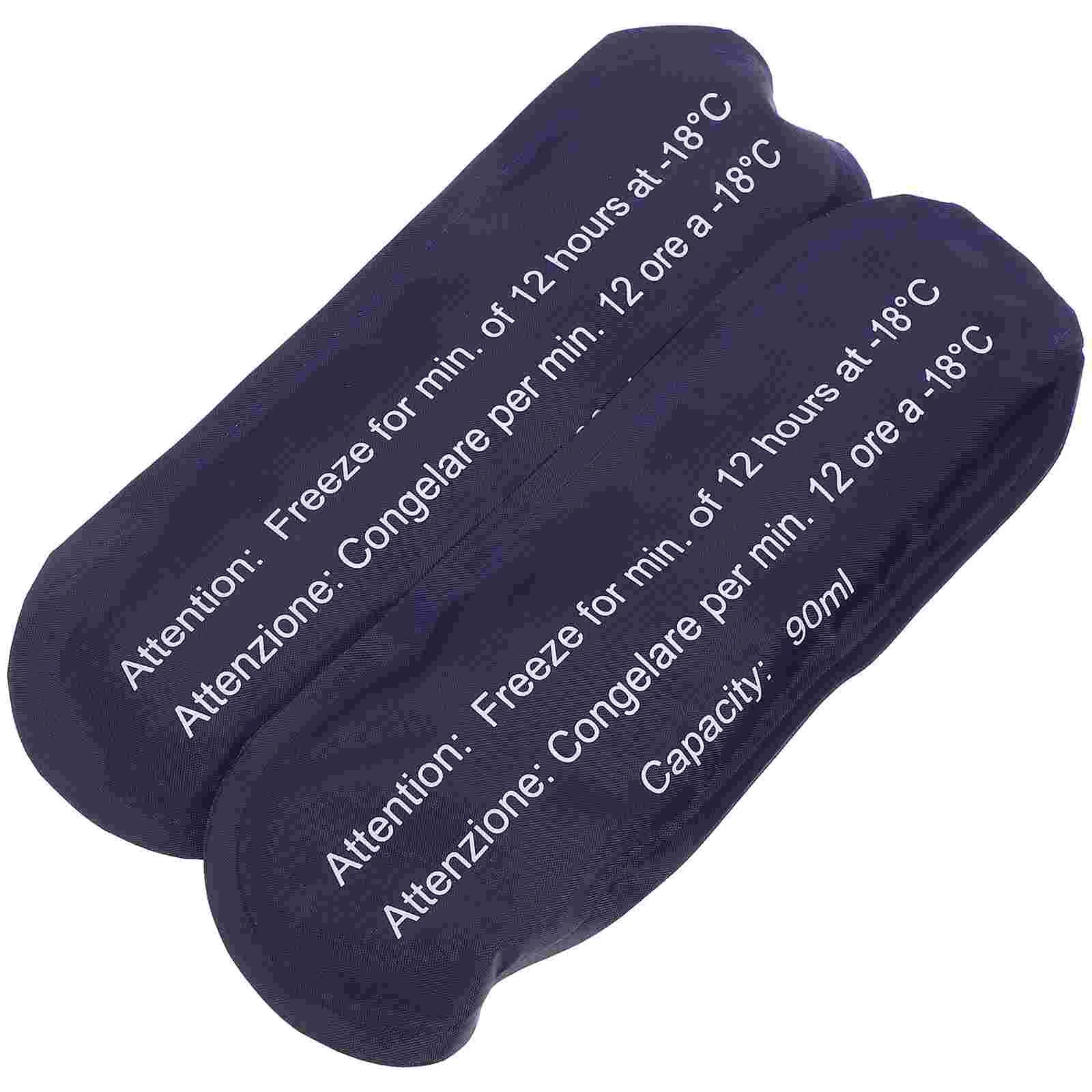 2 PCS Ice Bag Insulin Refrigerated Pack Anti-freeze Small Medical Travel Cooler