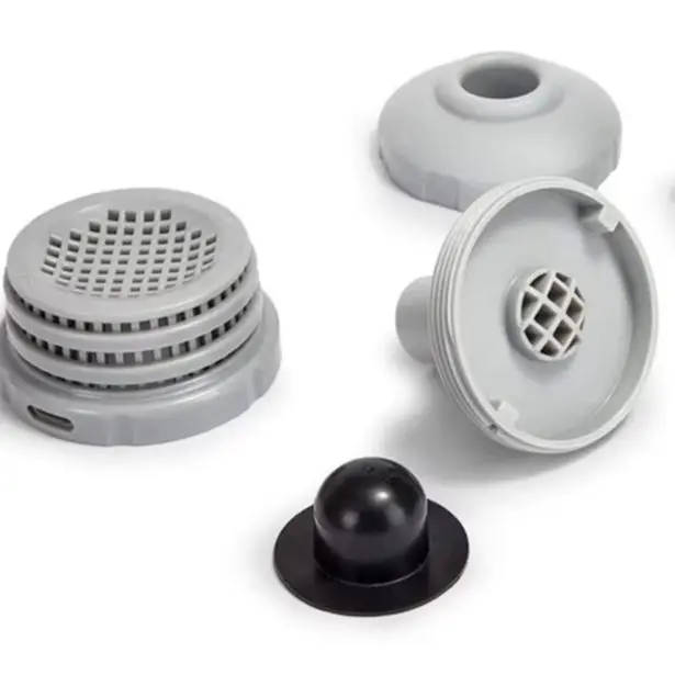 32mm Connection Set Grey ABS Plastic Pool Hose Adapter For Intex Water Revitalization Swimming Pool Equipment Accessories
