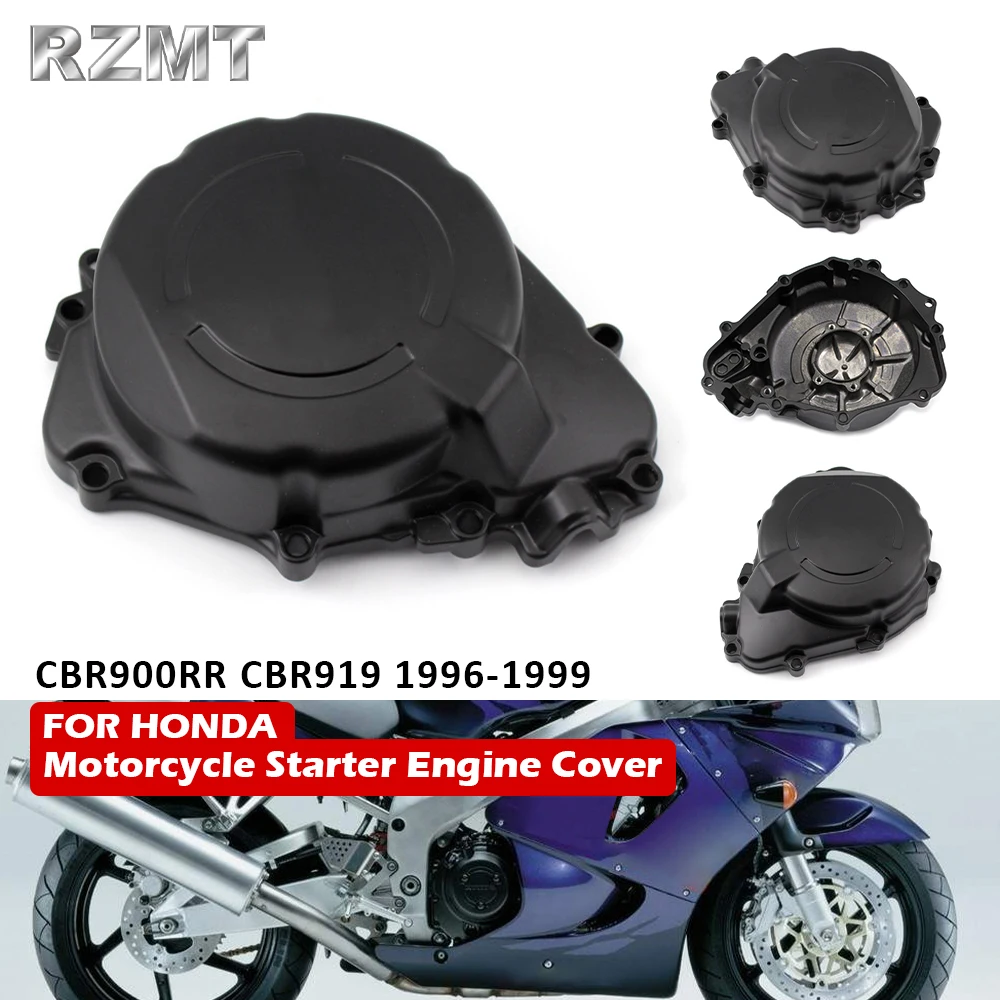 

Motorcycle Left Stator Starter Engine Crankcase Cover For HONDA CBR919 1996-1999 XF-2618