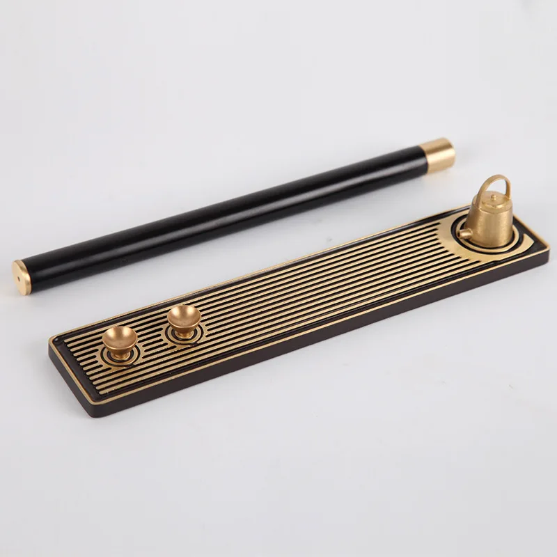 Craftsman Pure Copper Wire Incense Burner Incense Insert Set Household Indoor Bedroom Incense Burner Tea Ceremony Creative