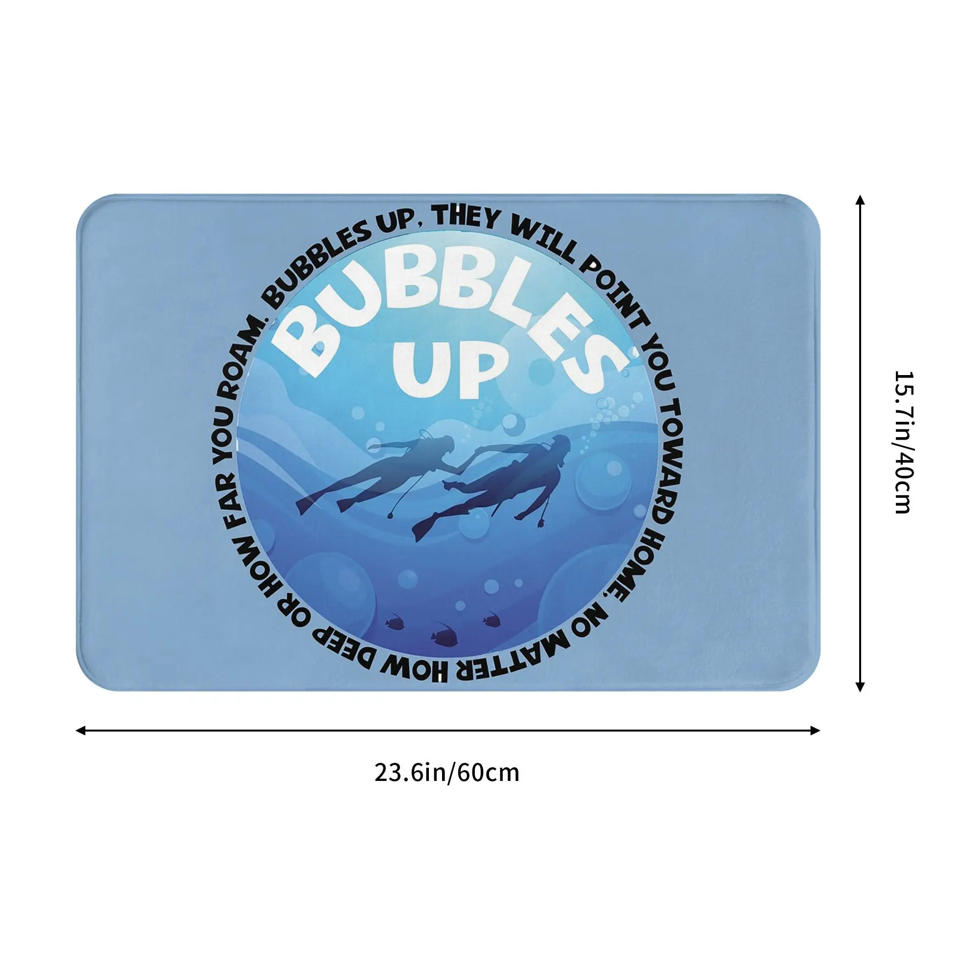 Bubbles Up Non-slip Doormat Floor Mat Water oil proof Carpet Rug for Kitchen Entrance Home Balcony Footpad Mats