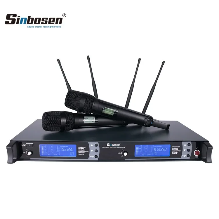 UHF Professional Audio Microphone Long Distance Wireless Microphone System AS-9K Wireless Microphone Headset Mic
