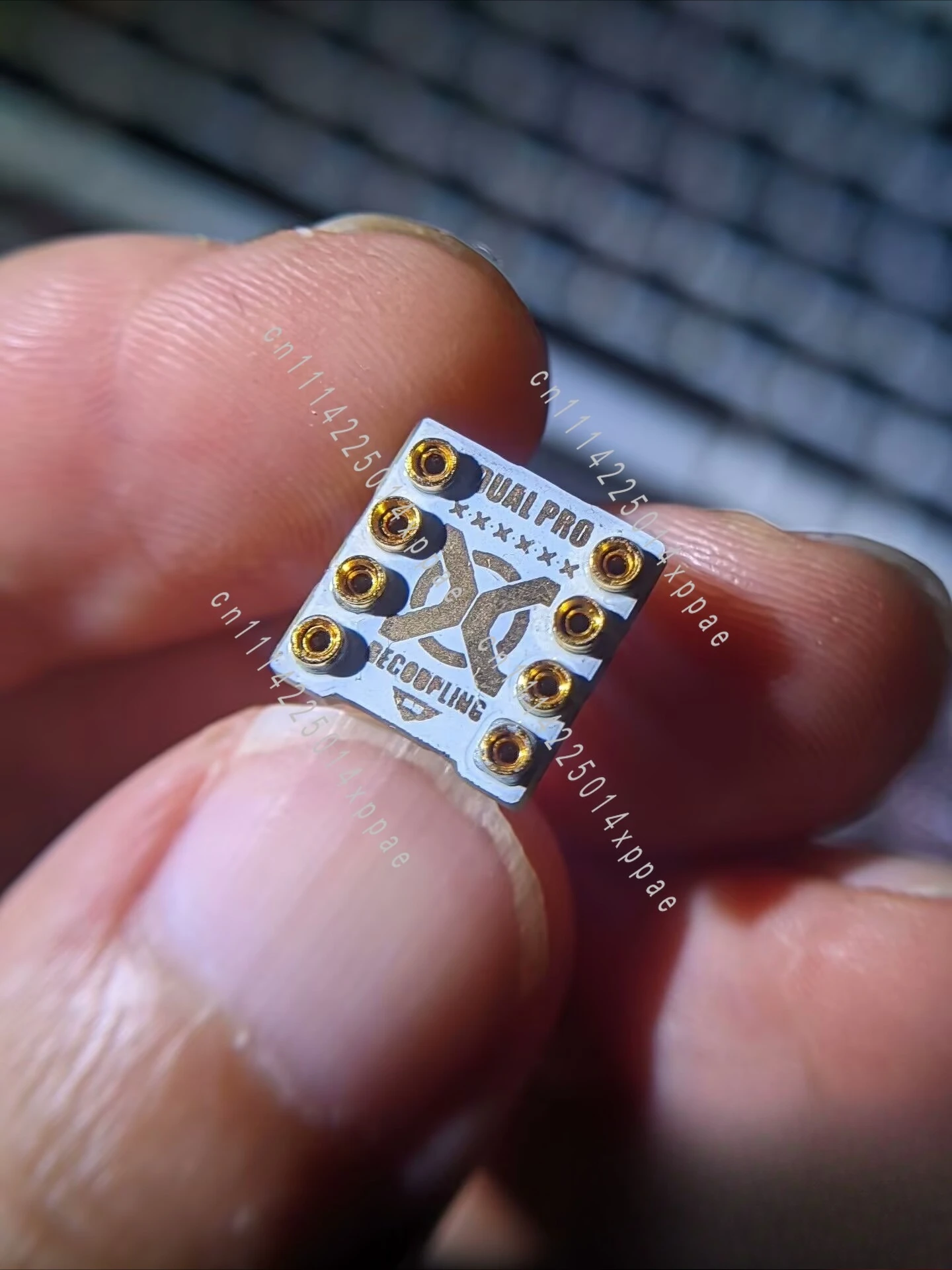 Amplifier Base Wealthy Gold HIFI Dual Operational Amplifier Upgrade Base Decoupling Operational
