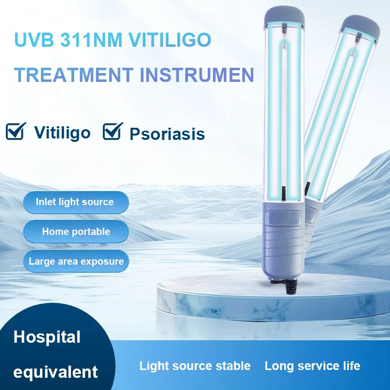 Household 308nm Excimer Phototherapy Narrow UV Phototherapy Lamp Uvb Light Therapy Psoriasis For Vitiligo