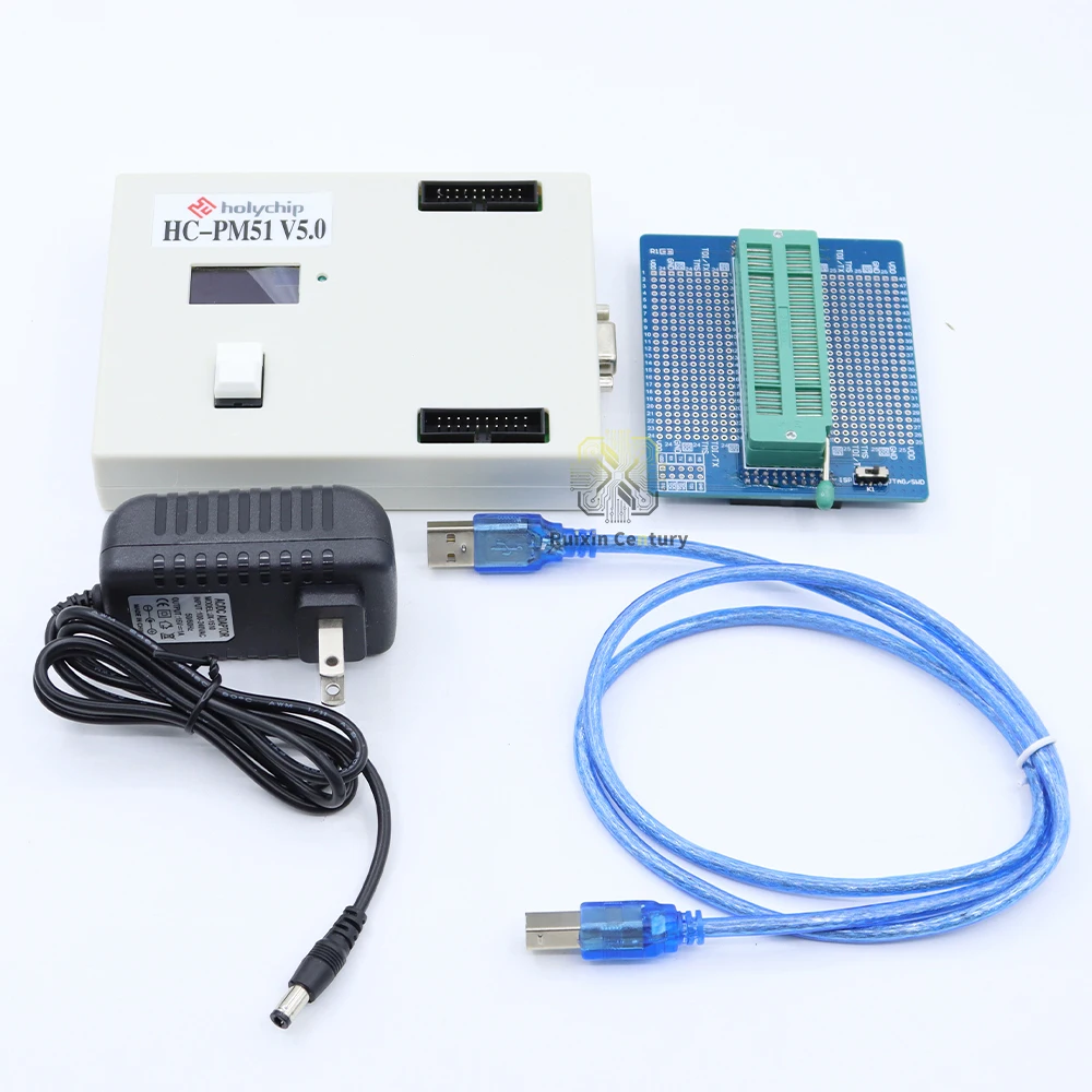 FOR Holychip HC-PM51 V5.0 Standalone Offline Programmer Kit 8051 FLASH MCU Burner with USB for HC89 HC95 HC32