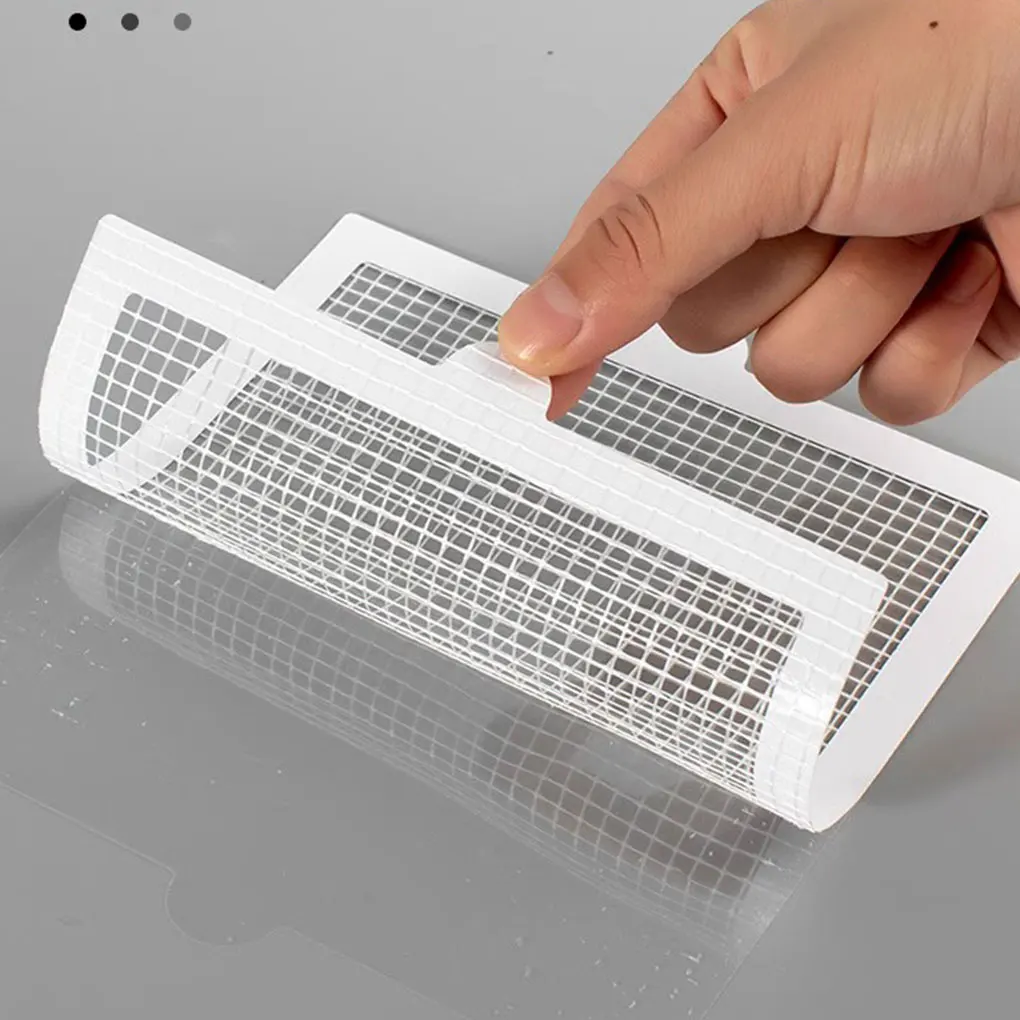 40pcs Fiber Shower Savior Prevent Hair Clogs Sticky Back Hair Catcher Easily Capture Hair Bathroom