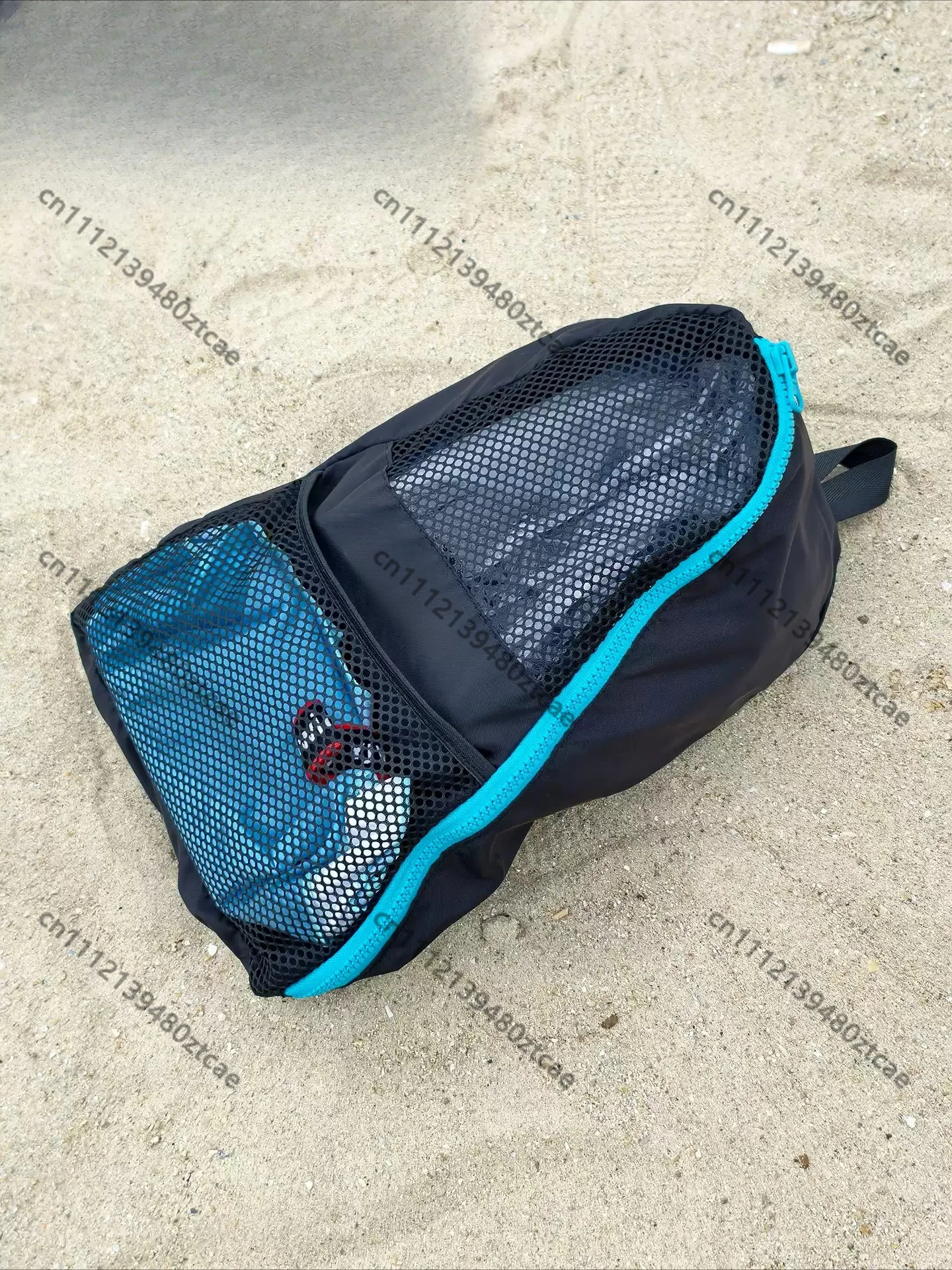 Kids Diving Fins Mesh Storage Bag Breathable Net Pouch For Children Fins Snorkel Swimming And Water Sports Equipment