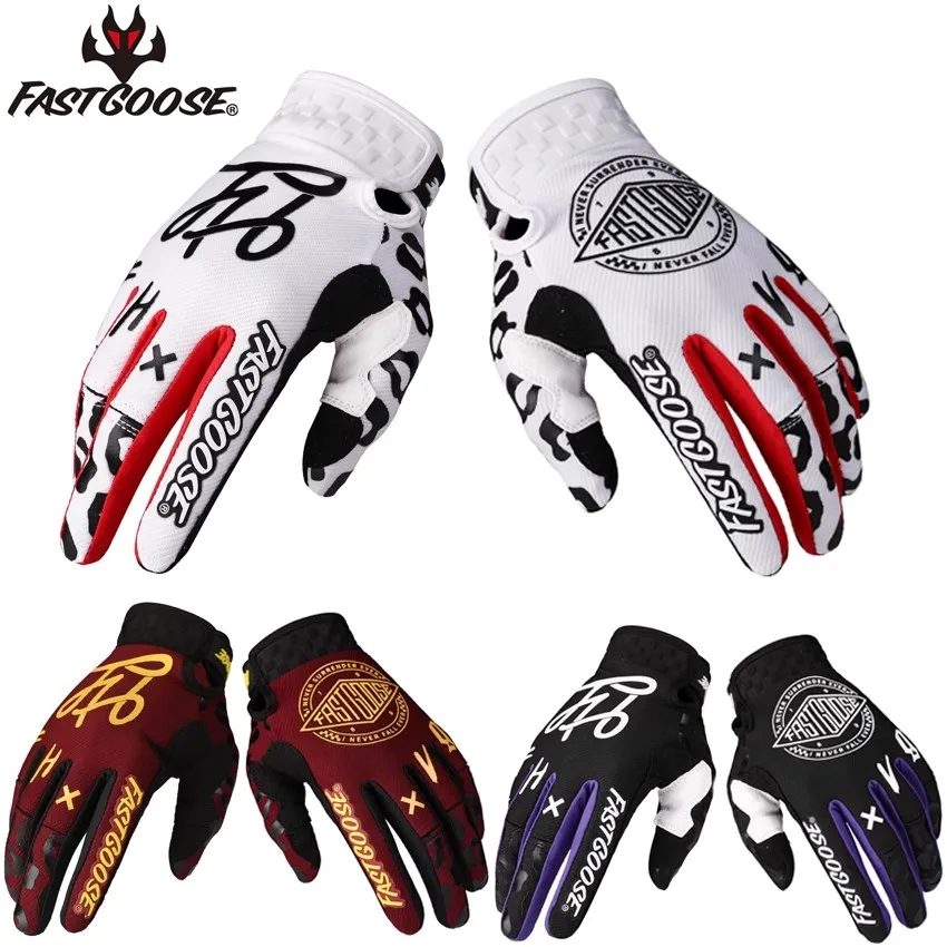 

Touch Screen Racing gloves Motocross Bike Gloves MTB Mountain Moto Motorcycle Cycling Bicycle Gloves Sport New Full Finger