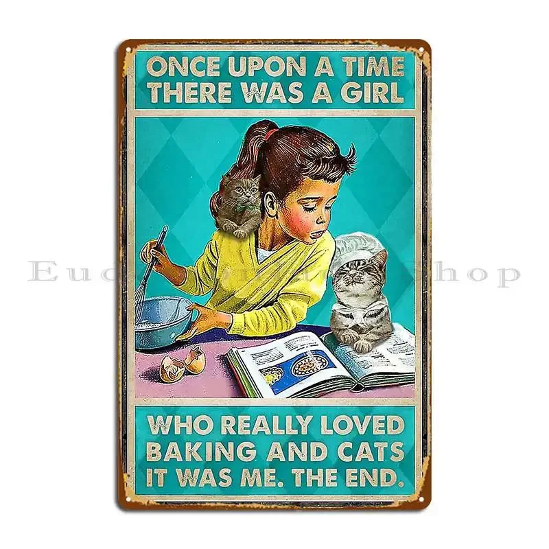 

Девушка Любовь Котенок И Выпечка Забавные Цитаты Кота Подарок Металлические Вывески Иржавый Кино Клуб Гараж Украшения Персонаж Оловянная Вывеска Плакат