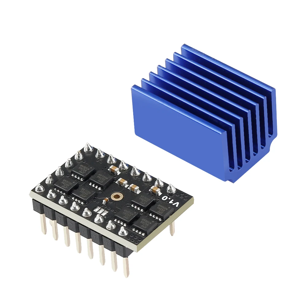 FYSETC TMC5160 QHV 60V Stepper Step Stick SPI Silent Motor Driver High Power do drukarki 3D CNC Engraving Machine — zdjęcie 3