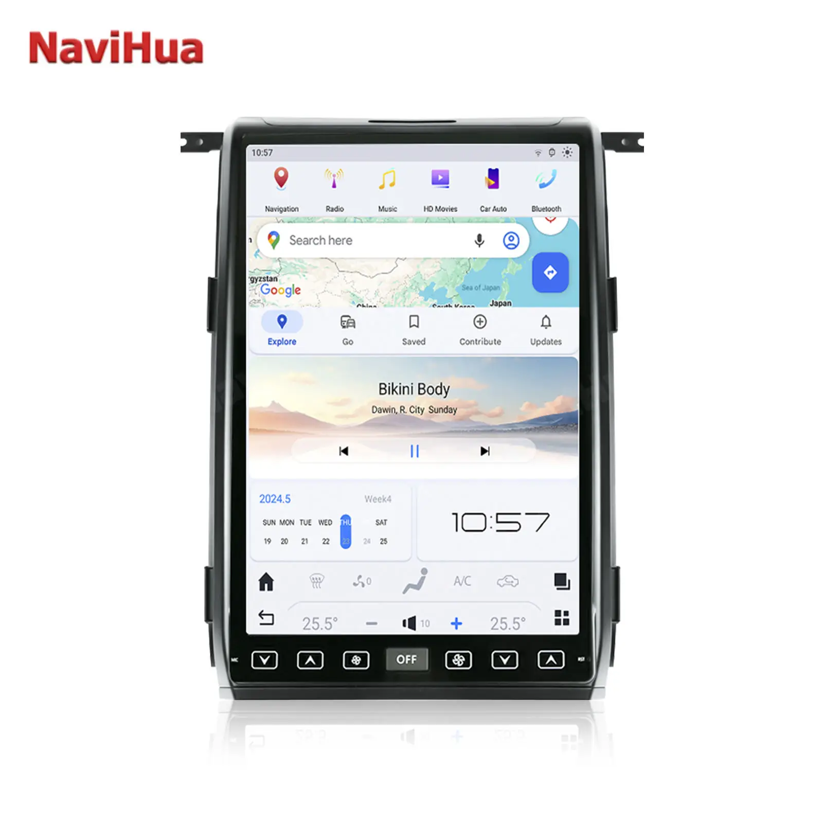 

14.4" Vertical Screen Auto Android Car Radio For Ford F150 Raptor 2009 2014 Multimedia Carplay Audio Navigation Headunit Monitor