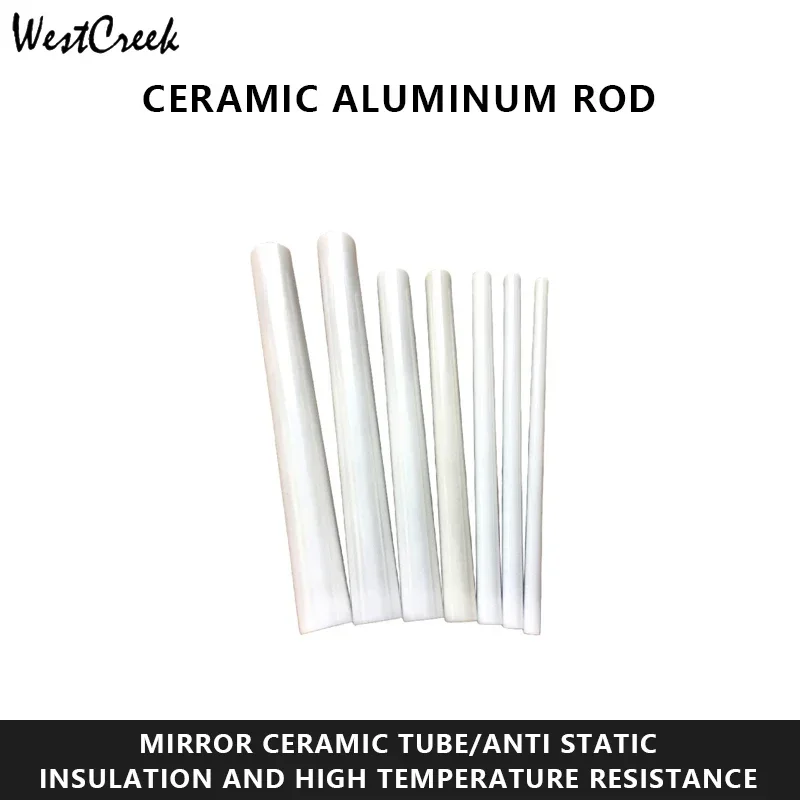 Customizable Alumina Mirror Solid Stirring Rod With Wear-Resistant And High-Temperature Resistant Corundum Insulation