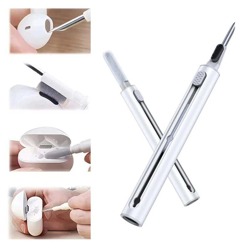Bluetooth Earphone Cleaner Kit for Airpods Pro 1 2 3 Case Cleaning Pen for IPhone for Cellphone Wireless Headsets Cleaner Brush