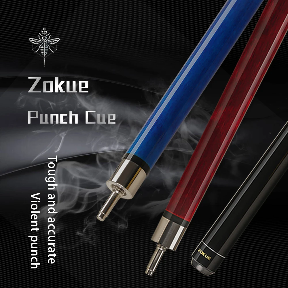 

Break Cue Punch Cue ZOKUE Pool Cue Pool Stick Heavy Hitter Canadian Hard Rock Maple Shaft 13mm Hard Tip 147cm billiards cue