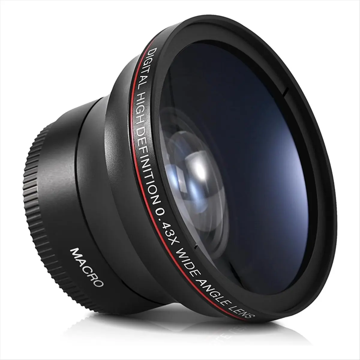 《Factory Direct》58MM 0.43x High-Definition Wide Angle + Macro Lens Attachment for 58mm Cameras Enhance Your Photography Creativi