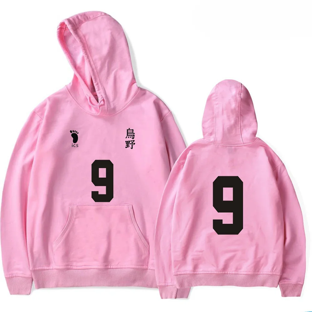 New Animation Surrounding HAIKYU Volleyball Junior Fashion Casual Men and Women Hoodies with Hoodies