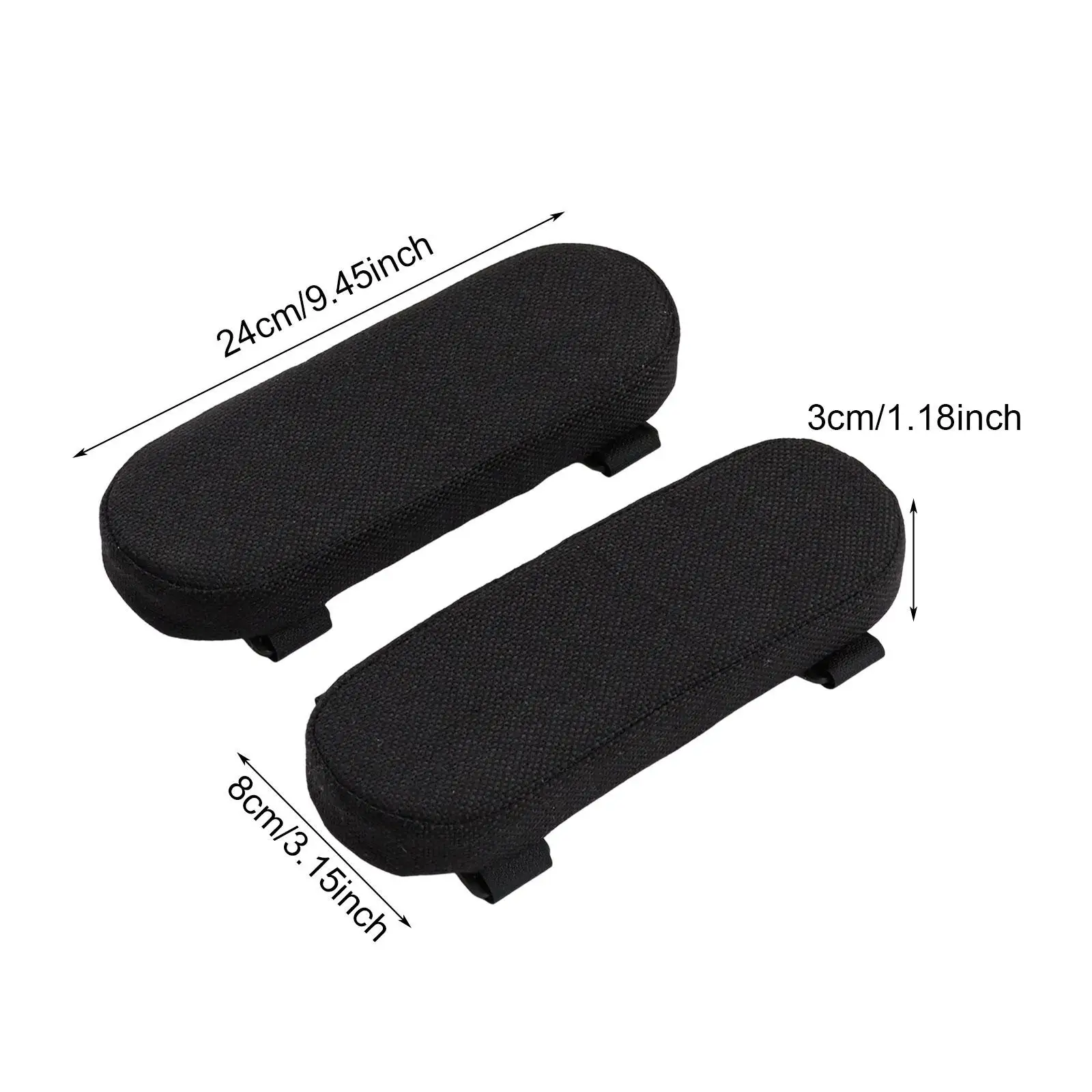 Office Chair Armrest Pad Elbow Cushion Thick Removable Cover Desk Chair Armrest