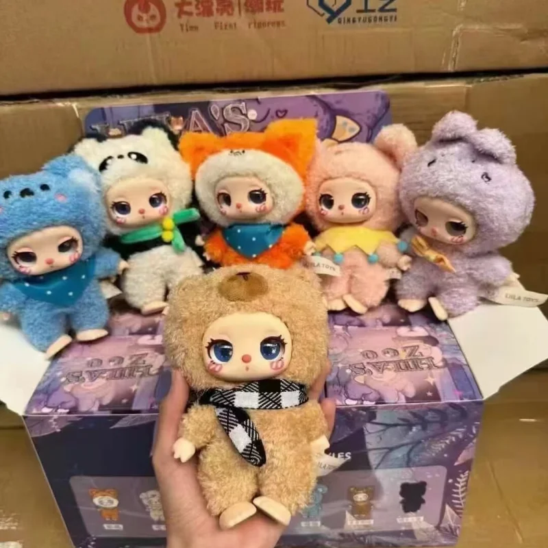 

Hot Genuine Liila 2 Generation Vinyl Series Blind Box Tide Play Cute Doll LIILA'S ZOO Kawaii Bag Pendant Toy Mystery Box Gift