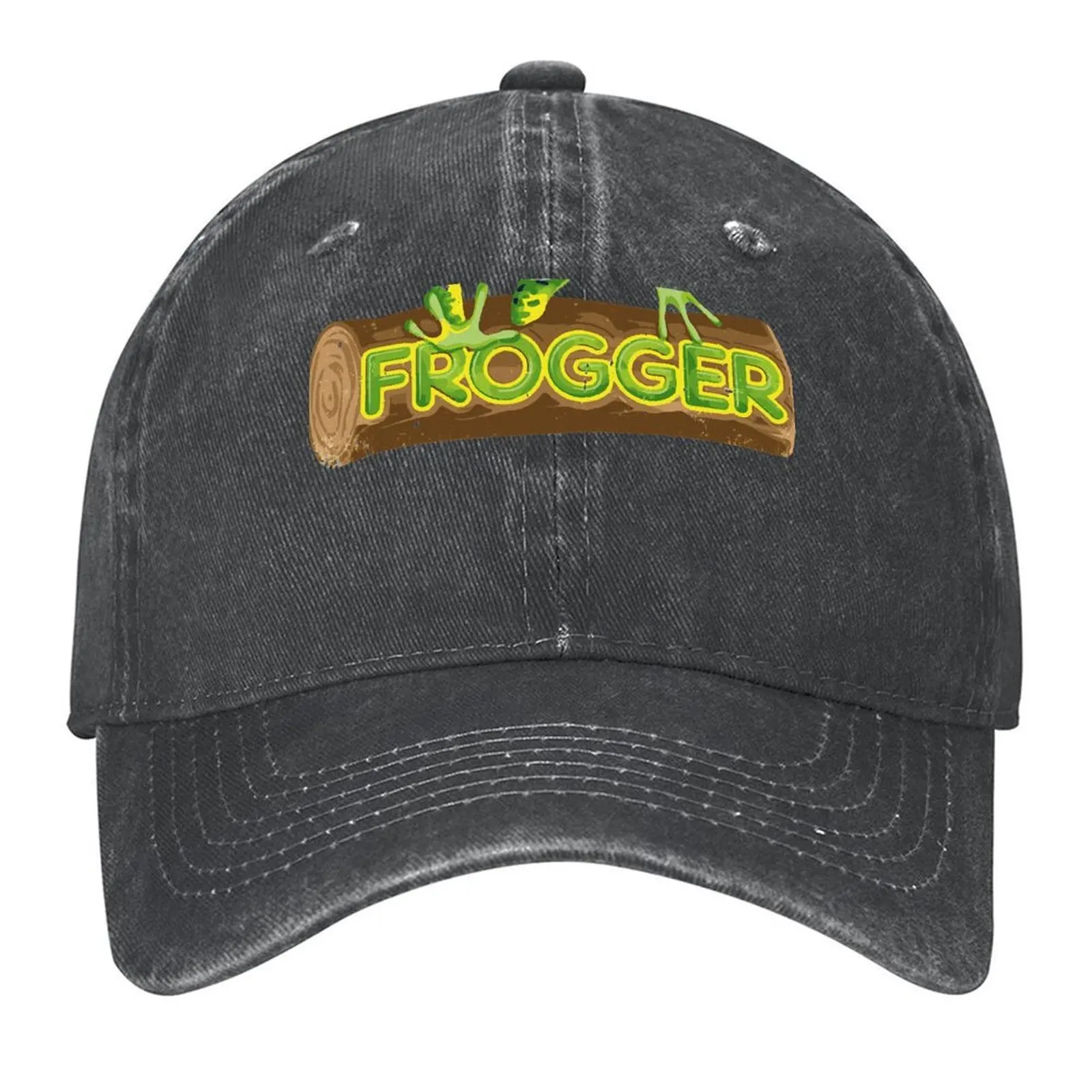 

Frogger Baseball Cap Trucker Hat Beach Bag cute Golf Mens Caps Women's