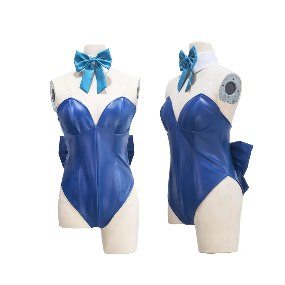 Game Blue Archive Bunny Girl Asuma Toki Cosplay Costume Sexy Kawaii Women Roleplay Fantasia Cloth Halloween Party Disguise Suits - view 2