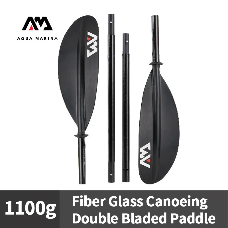 

AQUA MARINA KP-2 Canoe Glass Fiber Oar 230cm 4-section Double Bladed Paddle Inflatable Boat Surf Board Portable Rowing Oars