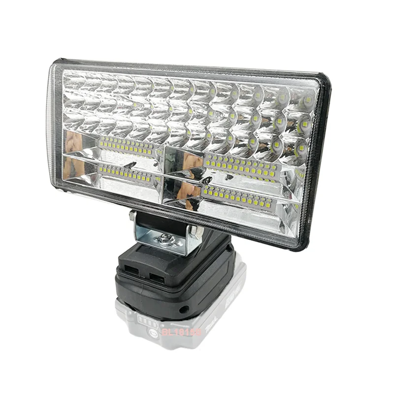 

AA81-2X LED Work Lights Flashlight Electric Torch Spotlight For 18V Li- Battery Adapter BL1815 BL1830 -8 Inch