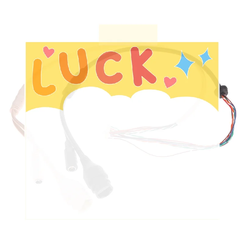 12Pin 8/10Core POE شبكة ميناء تيار مستمر أنثى سلك الطاقة موصل كابل ل IP كاميرا بشكل قبة مراقبة كابل IP