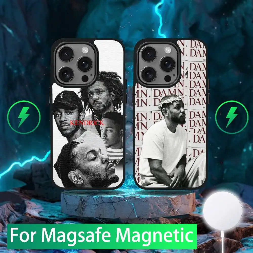

K-Kendrick Lamars Phone Case For iPhone 16,15,14,13,12,11,Pro,Max,Plus,Mini,SE New Magsafe Magnetic Wireless Charging