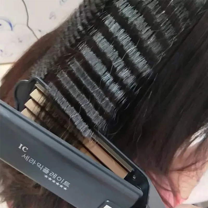 

Профессиональные быстрые пушистые щипцы для волос, щипцы для завивки кукурузы, гофрированные щипцы, электрические волнистые щипцы для завивки волос, модные инструменты для завивки волос