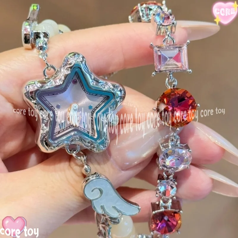 New Blind Box Genuine Cardcaptor Sakura Sakura Translucent Time Series Watch Toy Anime Sakura Kinomoto Quartz Wrist Mystery Gift